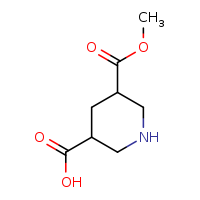 5-(methoxycarbonyl)piperidine-3-carboxylic acid