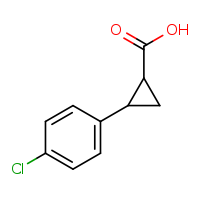 2-(4-chlorophenyl)cyclopropane-1-carboxylic acid