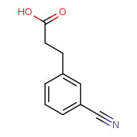 3-(3-cyanophenyl)propanoic acid