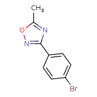 3-(4-bromophenyl)-5-methyl-1,2,4-oxadiazole