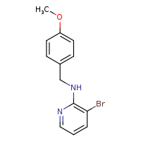 3-bromo-N-[(4-methoxyphenyl)methyl]pyridin-2-amine
