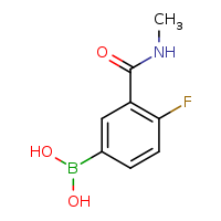 4-fluoro-3-(methylcarbamoyl)phenylboronic acid