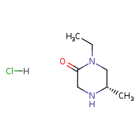 (5S)-1-ethyl-5-methylpiperazin-2-one hydrochloride