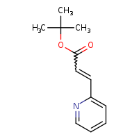 tert-butyl (2E)-3-(pyridin-2-yl)prop-2-enoate