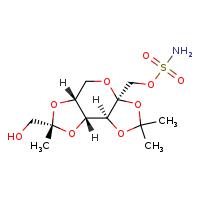 [(1R,2S,6S,9R,11R)-11-(hydroxymethyl)-4,4,11-trimethyl-3,5,7,10,12-pentaoxatricyclo[7.3.0.0²,?]dodecan-6-yl]methyl sulfamate