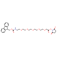 2,5-dioxopyrrolidin-1-yl 17-{[(9H-fluoren-9-ylmethoxy)carbonyl]amino}-3,6,9,12,15-pentaoxaheptadecanoate