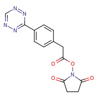 2,5-dioxopyrrolidin-1-yl 2-[4-(1,2,4,5-tetrazin-3-yl)phenyl]acetate