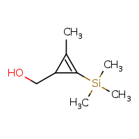 [2-methyl-3-(trimethylsilyl)cycloprop-2-en-1-yl]methanol