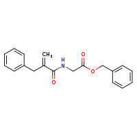benzyl 2-(2-benzylprop-2-enamido)acetate