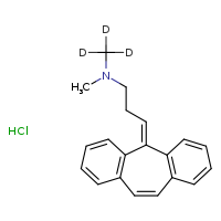 (²H?)methyl(methyl)(3-{tricyclo[9.4.0.0³,?]pentadeca-1(11),3(8),4,6,9,12,14-heptaen-2-ylidene}propyl)amine hydrochloride