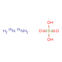 (¹?N?)hydrazine; sulfuric acid