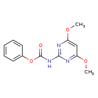 phenyl N-(4,6-dimethoxypyrimidin-2-yl)carbamate