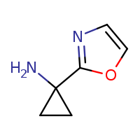 1-(1,3-oxazol-2-yl)cyclopropan-1-amine