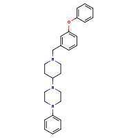 1-{1-[(3-phenoxyphenyl)methyl]piperidin-4-yl}-4-phenylpiperazine