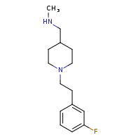 ({1-[2-(3-fluorophenyl)ethyl]piperidin-4-yl}methyl)(methyl)amine