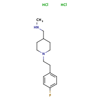 ({1-[2-(4-fluorophenyl)ethyl]piperidin-4-yl}methyl)(methyl)amine dihydrochloride