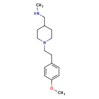 ({1-[2-(4-methoxyphenyl)ethyl]piperidin-4-yl}methyl)(methyl)amine
