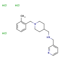({1-[(2-methylphenyl)methyl]piperidin-4-yl}methyl)(pyridin-3-ylmethyl)amine trihydrochloride