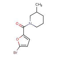 1-(5-bromofuran-2-carbonyl)-3-methylpiperidine