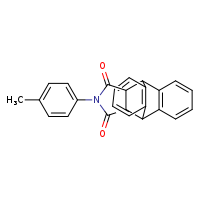17-(4-methylphenyl)-17-azapentacyclo[6.6.5.0²,?.0?,¹?.0¹?,¹?]nonadeca-2(7),3,5,9(14),10,12-hexaene-16,18-dione