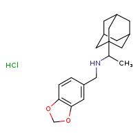 [1-(adamantan-1-yl)ethyl](2H-1,3-benzodioxol-5-ylmethyl)amine hydrochloride