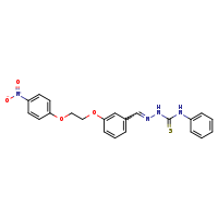 1-[(E)-({3-[2-(4-nitrophenoxy)ethoxy]phenyl}methylidene)amino]-3-phenylthiourea