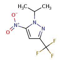 5-nitro-1-(propan-2-yl)-3-(trifluoromethyl)-1H-pyrazole