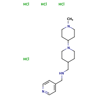 ({1'-methyl-[1,4'-bipiperidin]-4-yl}methyl)(pyridin-4-ylmethyl)amine tetrahydrochloride