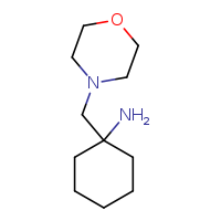 1-(morpholin-4-ylmethyl)cyclohexan-1-amine