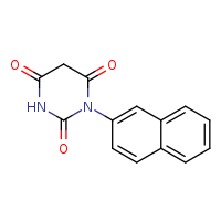 1-(naphthalen-2-yl)-1,3-diazinane-2,4,6-trione