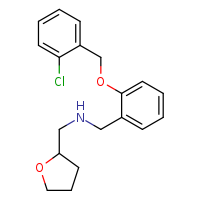 ({2-[(2-chlorophenyl)methoxy]phenyl}methyl)(oxolan-2-ylmethyl)amine
