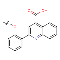 2-(2-methoxyphenyl)quinoline-4-carboxylic acid