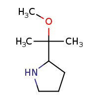 2-(2-methoxypropan-2-yl)pyrrolidine