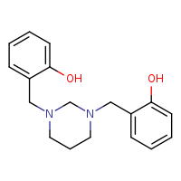 2-({3-[(2-hydroxyphenyl)methyl]-1,3-diazinan-1-yl}methyl)phenol