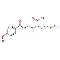 2-{[3-(4-methoxyphenyl)-3-oxopropyl]amino}-4-(methylsulfanyl)butanoic acid