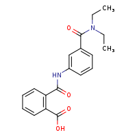 2-{[3-(diethylcarbamoyl)phenyl]carbamoyl}benzoic acid
