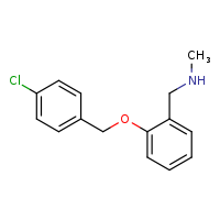 ({2-[(4-chlorophenyl)methoxy]phenyl}methyl)(methyl)amine