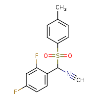 [(2,4-difluorophenyl)(4-methylbenzenesulfonyl)methyl](methylidyne)azanium