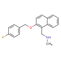({2-[(4-fluorophenyl)methoxy]naphthalen-1-yl}methyl)(methyl)amine