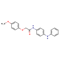 2-(4-methoxyphenoxy)-N-[4-(phenylamino)phenyl]acetamide