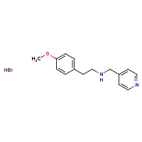 [2-(4-methoxyphenyl)ethyl](pyridin-4-ylmethyl)amine hydrobromide