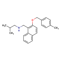 ({2-[(4-methylphenyl)methoxy]naphthalen-1-yl}methyl)(2-methylpropyl)amine