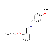[(2-butoxyphenyl)methyl][(4-methoxyphenyl)methyl]amine