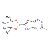 2-chloro-6-(4,4,5,5-tetramethyl-1,3,2-dioxaborolan-2-yl)-7H-pyrrolo[2,3-d]pyrimidine