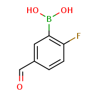 2-fluoro-5-formylphenylboronic acid