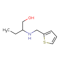 2-[(thiophen-2-ylmethyl)amino]butan-1-ol