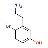 3-(2-aminoethyl)-4-bromophenol
