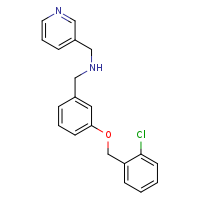 ({3-[(2-chlorophenyl)methoxy]phenyl}methyl)(pyridin-3-ylmethyl)amine