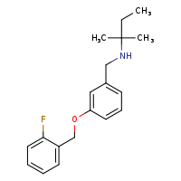 ({3-[(2-fluorophenyl)methoxy]phenyl}methyl)(2-methylbutan-2-yl)amine