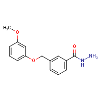 3-(3-methoxyphenoxymethyl)benzohydrazide